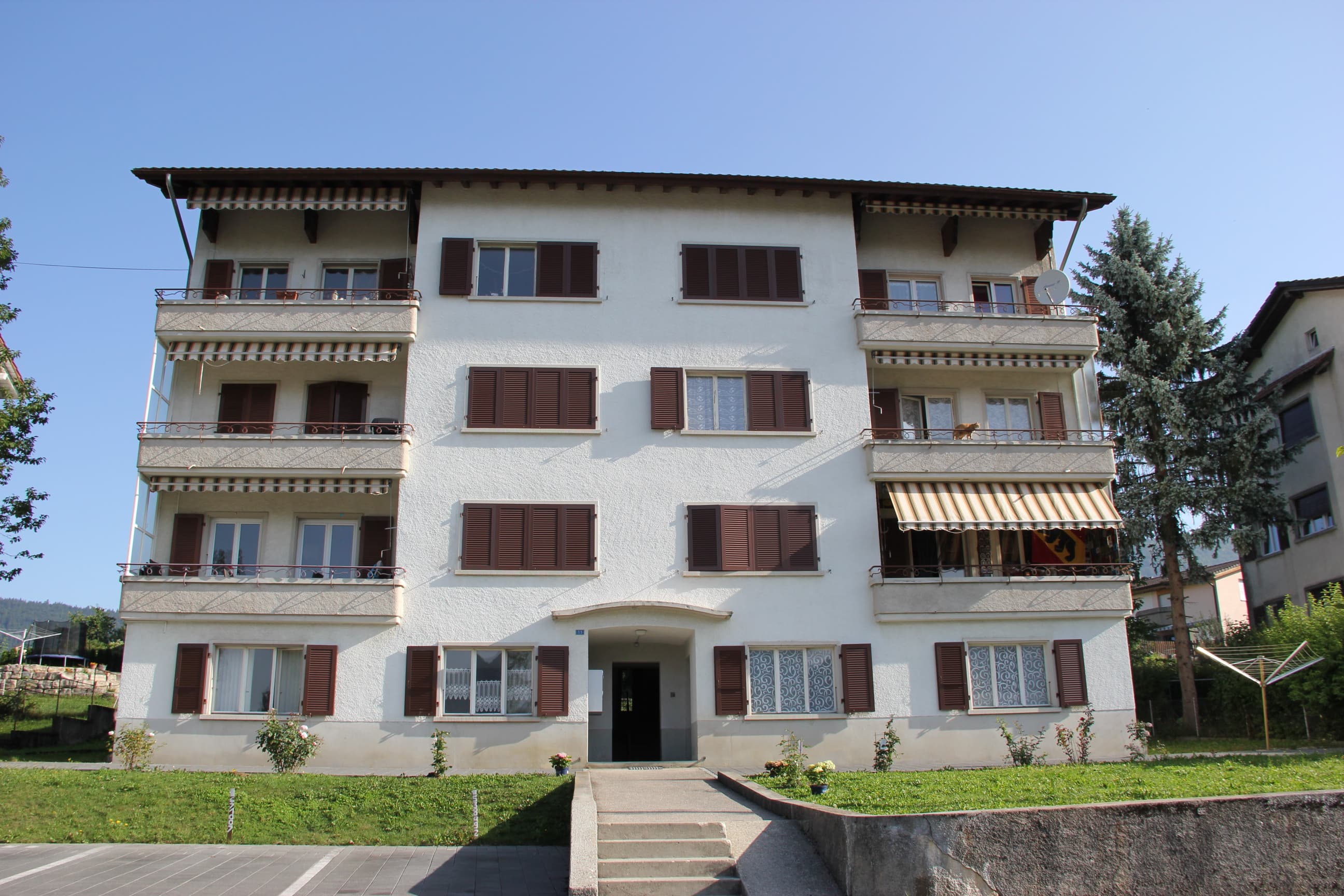 Proche de l'école et de la nature, appartement de 3,5 pièces au 3e éta